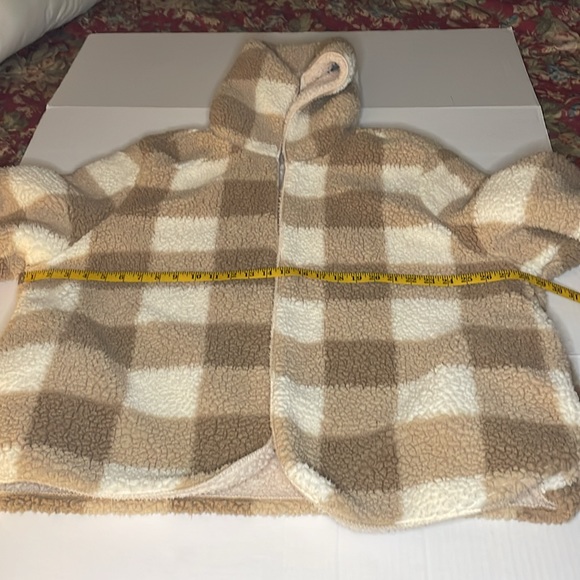 Love Tree Sherpa reversible teddy coat women’s size XL - Picture 8 of 13